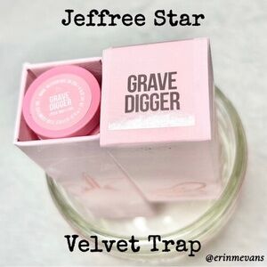 Jeffree Star Grave Digger Velvet Trap Lipstick Full Size New